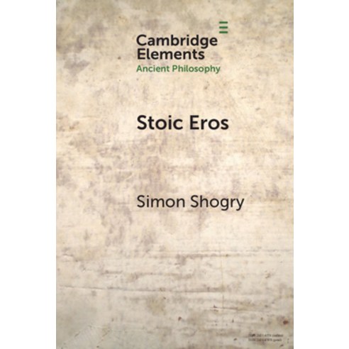 (영문도서) Stoic Eros Hardcover, Cambridge University Press, English, 9781009500814