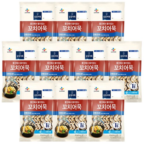 CJ 삼호꼬치어묵, 324g, 10개