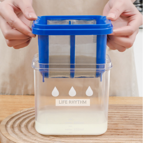 라이프리듬 Life Rhythm 유청분리기 그릭 요거트 메이커, 1개