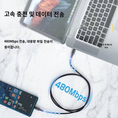 Essager의 100W C to C PD 급속 충전 케이블: 빠르고 안전하며 다목적적인 충전 솔루션