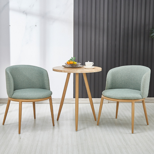 지누아 캐주얼 소프트 의자 탁자세트: 편안함과 스타일의 조화 티테이블세트