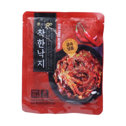기타 착한낙지 135g x 6팩+비법소스 6팩