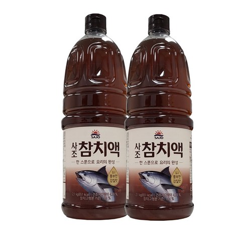 <올따옴> 사조해표 참치액 2.1kg 2입, 2개