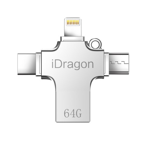 DFMEI 멀티폰 리더 PC USB 일반 카메라 블랙박스 TF 메모리 미니는 안드로이드 타입-COTG 올인원 리더에 적용됩니다., Usb2.0, DFMEI 알루미늄 합금 [올인원 U 디스크 64G]
