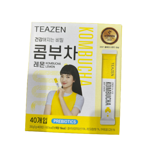 [굿나우ㅣ인기상품] TEAZEN 건강해지는비밀 콤부차 레몬: 간편하게 즐기는 건강의 샘 [GoodNOWㅣ추천상품]