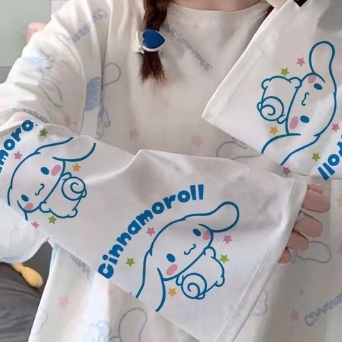 ZZJJC 큰 소매 쿨토시 자외선 차단 패션 와이드 팔 토시 라이더 런닝 아웃도어, 옥계개