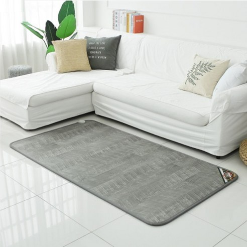 한일메디칼 온돌왕 특대형 대형 분리난방 탄소 전기매트 사랑마루 7-8인용 300x183cm, 1인용/100x183cm, 친환경 빈티지그레이