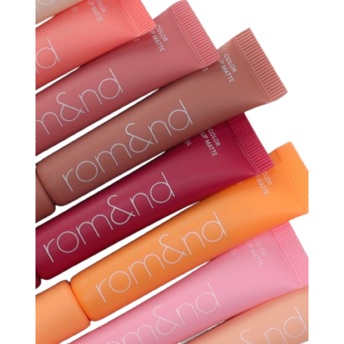 롬앤 컬러 립 매트, 매혹의 컬러와 지속력 롬앤컬러립매트