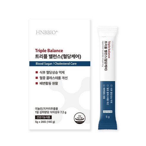 헬스앤뷰티 트리플밸런스(혈당케어), 2박스, 140g