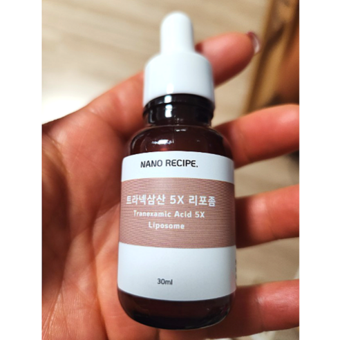 [정품] Nano Recipe 나노레시피 트라넥삼산 10% 리포좀 2% 원액 30ml 트라넥삼산10%원액 트라넥사믹애씨드10% 나이아신아마이드 데일리세럼 미백세럼 트라넥사민, 1개