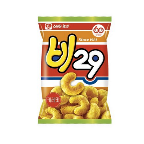 농심 비29 카레맛 간식대장, 풍부한 맛의 새로운 경험 비29