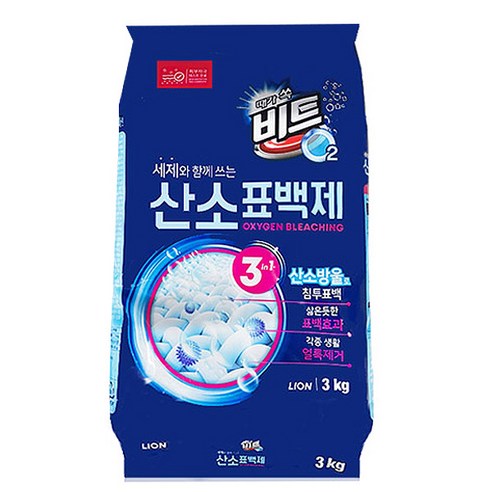 비트 오투 산소 표백제, 3kg, 4개