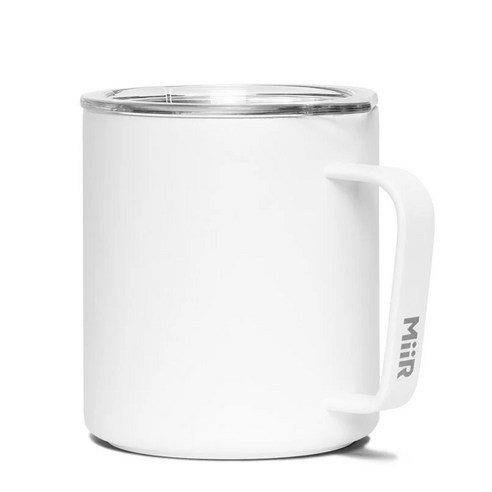 MiiR 미르 캠프컵 12온스(355ml), 1개, 화이트