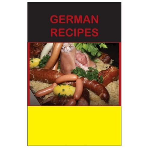 German Recipes Paperback, Cooking World, English, 9781802664355