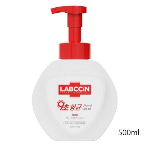 랩신 토탈 핸드워시 본품, 500ml, 2개
