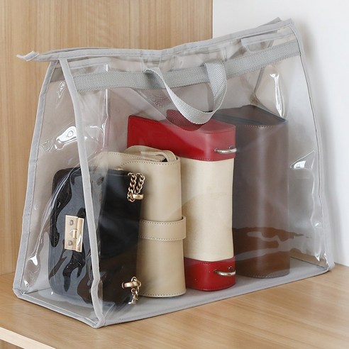 투명 방습 가방 방진 가방 옷장 밀봉 주최자 스토리지 가방 보호 유물 매달려 가방 랙, 색깔5, 하나