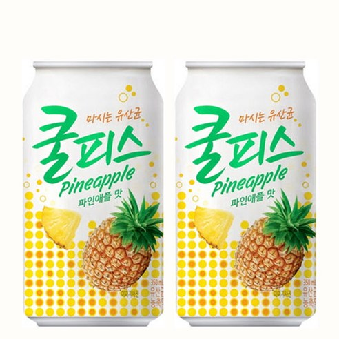 동원 쿨피스 파인애플, 350ml, 48개