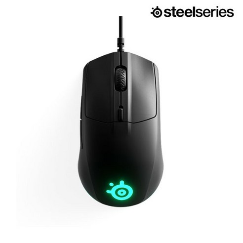 스틸시리즈 Rival 3 RGB 게이밍 유선 마우스, M-00018, 혼합색상