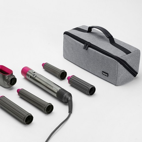 헤어뷰 휴대용 프리미엄 드라이기 파우치 고데기 케이스: 미용 도구를 위한 안전하고 편리한 보관 솔루션