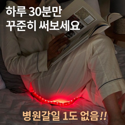 온릴스 LED 가정용 근적외선 치질 좌욕패드 좌욕기, ONR-BH001 - 대형