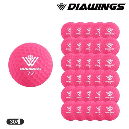 다이아윙스 비거리 장타 전용 고반발 2피스 골프공(벌크) M2 M3 M5, 1개입, 30개