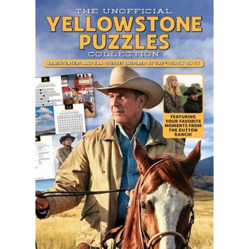 (영문도서) The Unofficial Yellowstone Puzzles Collection Paperback, Topix Media Lab LLC, English, 9781956403664