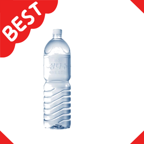 제주 삼다수 무라벨 페트병 2L/24개 묶음, 2000ml