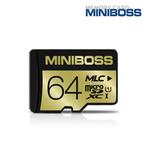 고성능 저장 솔루션: 미니보스 microSD MLC 메모리모음전