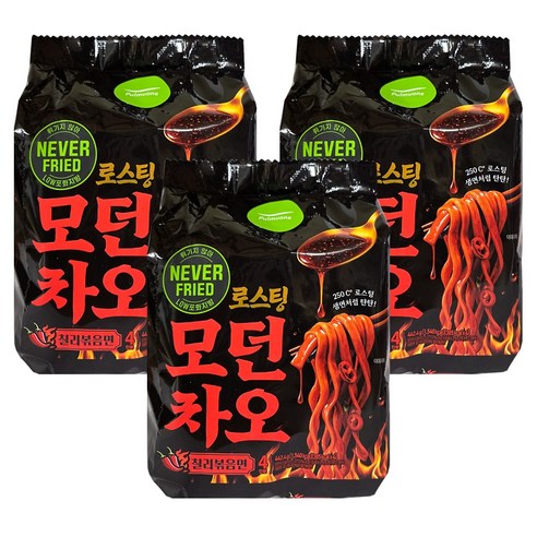 풀무원 로스팅 모던차오 칠리볶음면 110.6g