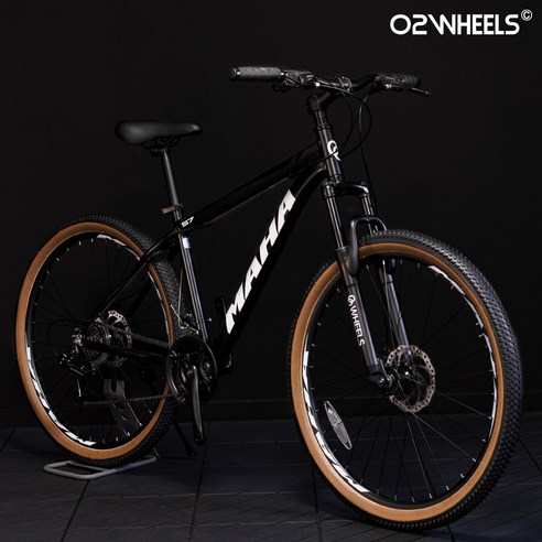 오투휠스 마하 S7 G 기계식 입문용 산악 MTB 자전거 27.5인치, 15 - 레드, 반조립 - 택배배송, 1개