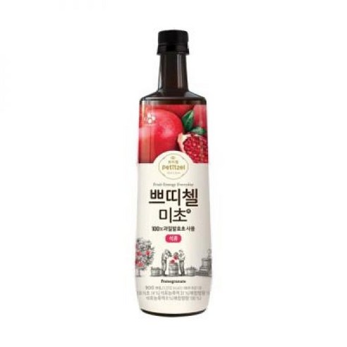 CJ쁘띠첼 미초석류 900ml, 4.5L, 1개