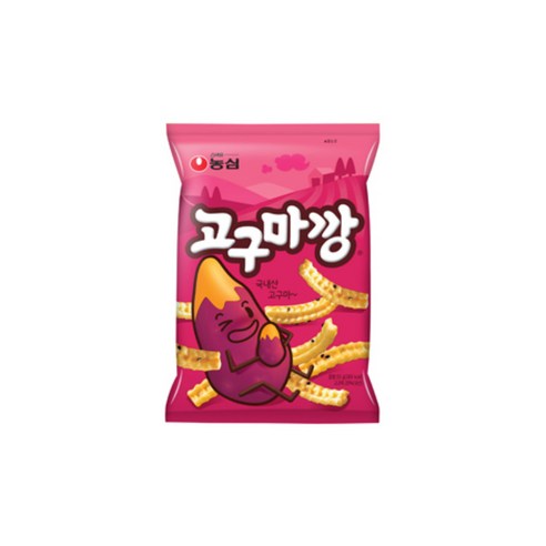 농심 고구마깡, 83g, 8개