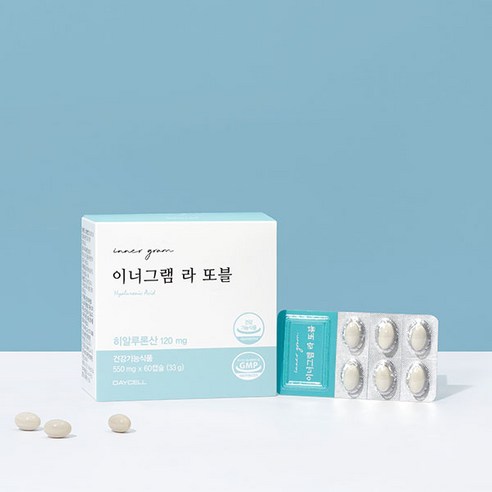 피부의 수분을 촉진하는 비결: 이너그램 라 또블 캡슐