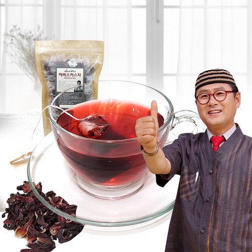 김오곤원장의 백세 건강차 진한 히비스커스차 티백 100포 1개