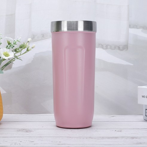 다국적 신형 20oz 자동차 컵 304 스테인리스강 보온컵 야외 차량 얼음 슈퍼컵, 550ml, 북구분