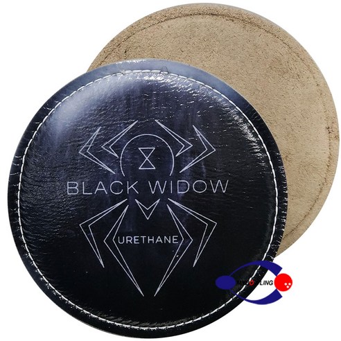 섬세한 손길로 완성하는 볼링의 품격, 마이볼링 햄머 블랙위도우 우레탄 가죽 볼 타월 (무광) 블랙위도우우레탄