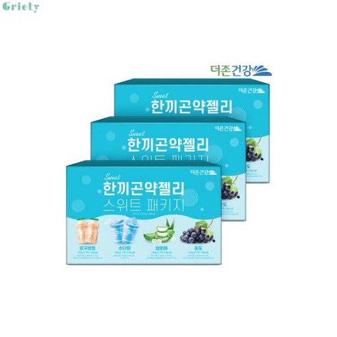 더존건강 한끼 곤약젤리 스위트패키지 150g 28팩 2박스