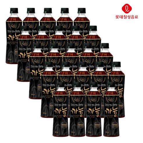 롯데 까늉 흑미숭늉차 x24펫 리뷰후기