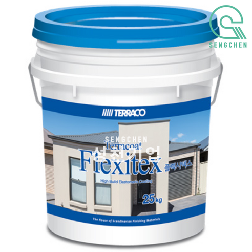 테라코 테라코트 플렉시텍스 그래뉼(외부용)(25kg) (1Pail) 기본백색(TK-500), 1개