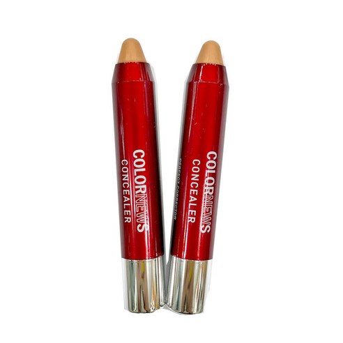 1+1 스틱 컨실러 – 국산 기미, 잡티, 주근깨, 홍조, 점 커버 – 코스앤코스 제조, 23호+23호, 1개 엘로엘블랑커버멜라스틱