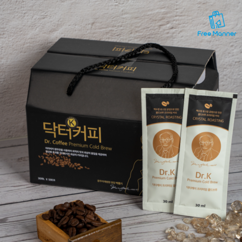 프리미엄 닥터케이 콜드브루: 부드러운 맛과 짜릿한 즐거움의 완벽한 조화