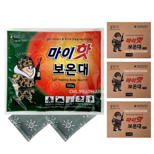 다봉산업 다봉산어 마이핫 보온대(140g) 30매, 30개
