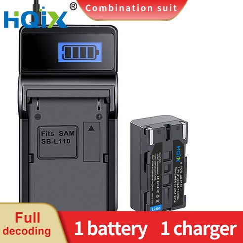 HQIX 적용 가능 SAMSUNG 호환 호환 SC-L903 W61 W80 VM-A110 A300 카메라 충전기 배터리, 03 1 Battery 1 Charger, 1개