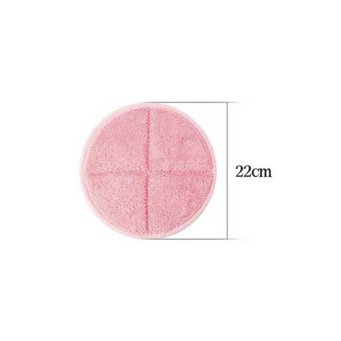 국산 한경히 물걸레청소기 AM 5500WT 호환용 극세사 찌든때 패드 22cm 2장