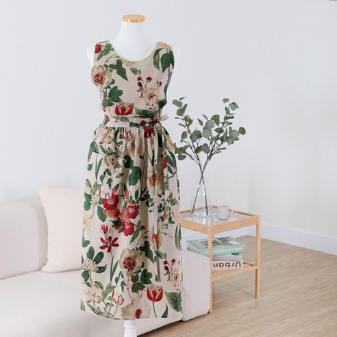 일상을 예술로 물들이는 프리마 롱 앞치마: 당신의 공간에 감성을 더하다 위드만다린앞치마