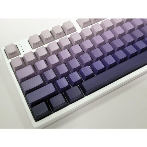 다채로운 감성의 사오파오 체리 컬러 그라디언트 키캡