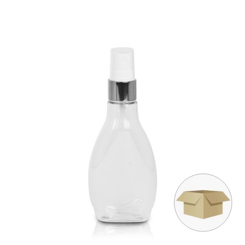 DQ100 투명 금속 미스트 스프레이 100ml 280개 1박스, 골드