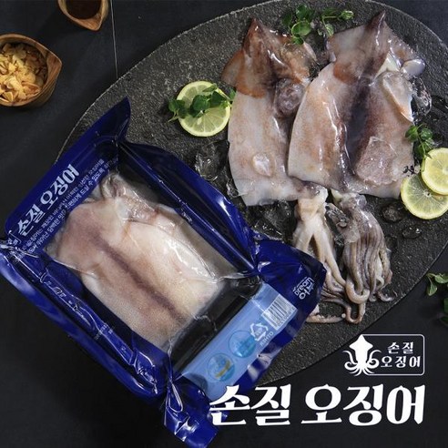 Dream어부 손질 오징어 1팩 3미, 300g(3마리), 1개