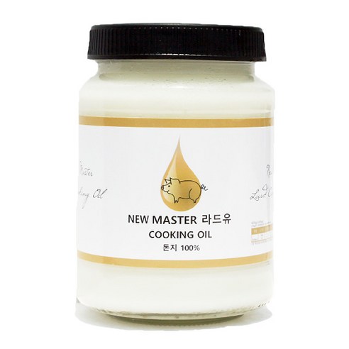 NEW MASTER 라드유 400g X 1병 국내산 돈지 100%, 400ml, 1개