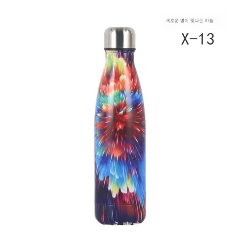ZZJJC 아이디어 보온병 아이디어 텀블러 아웃도어 보온병, X-13, 500ml